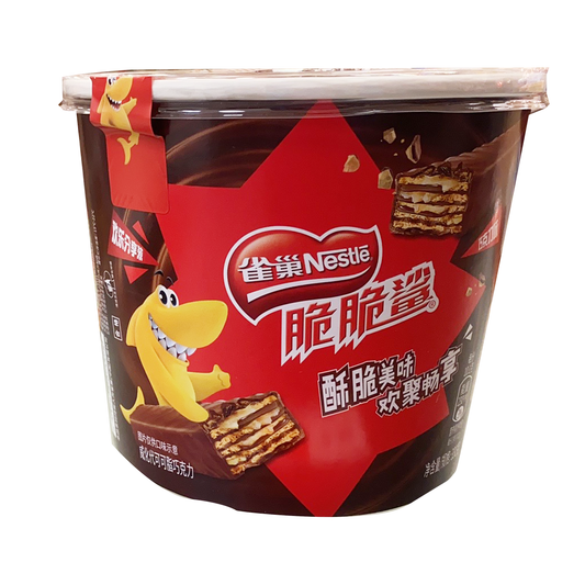 NESCAFE雀巢 - 脆脆鲨威化代可可脂巧克力 330g