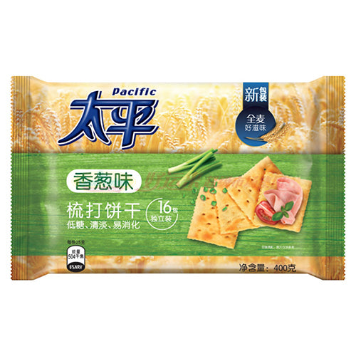 太平梳打饼干-香葱味 400g