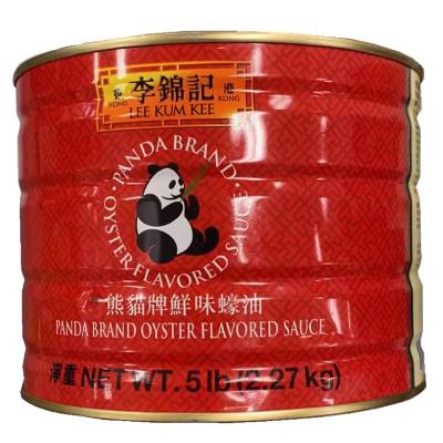 李锦记熊猫牌 鲜味蚝油（铁罐） 5LB