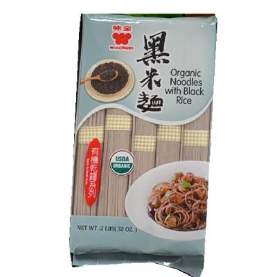 味全有机干面系列-黑米面 2LB