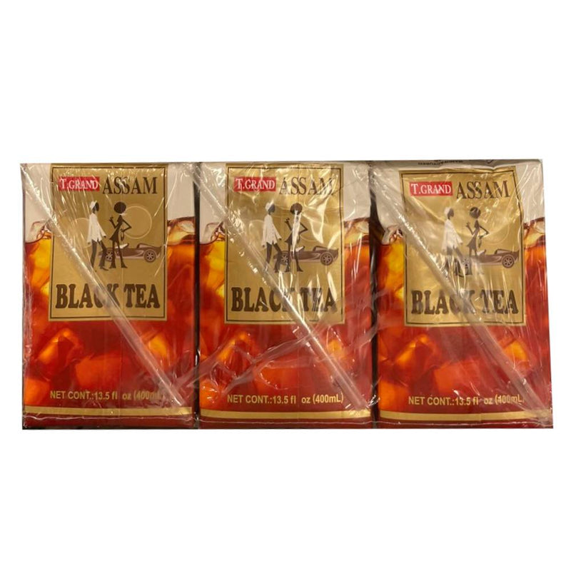 统一阿萨姆奶茶6包装 - 红 茶（黑茶） （6*400ml)