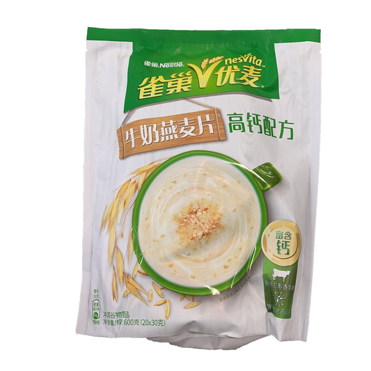 NESCAFE雀巢 牛奶养麦片 高钙 600g