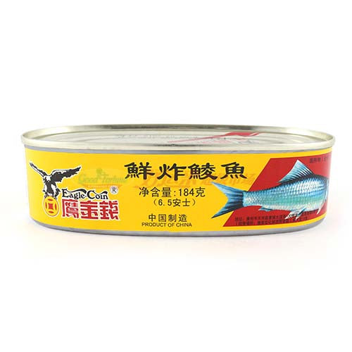鹰金钱鲜炸鲮鱼 - 原味6.5 OZ