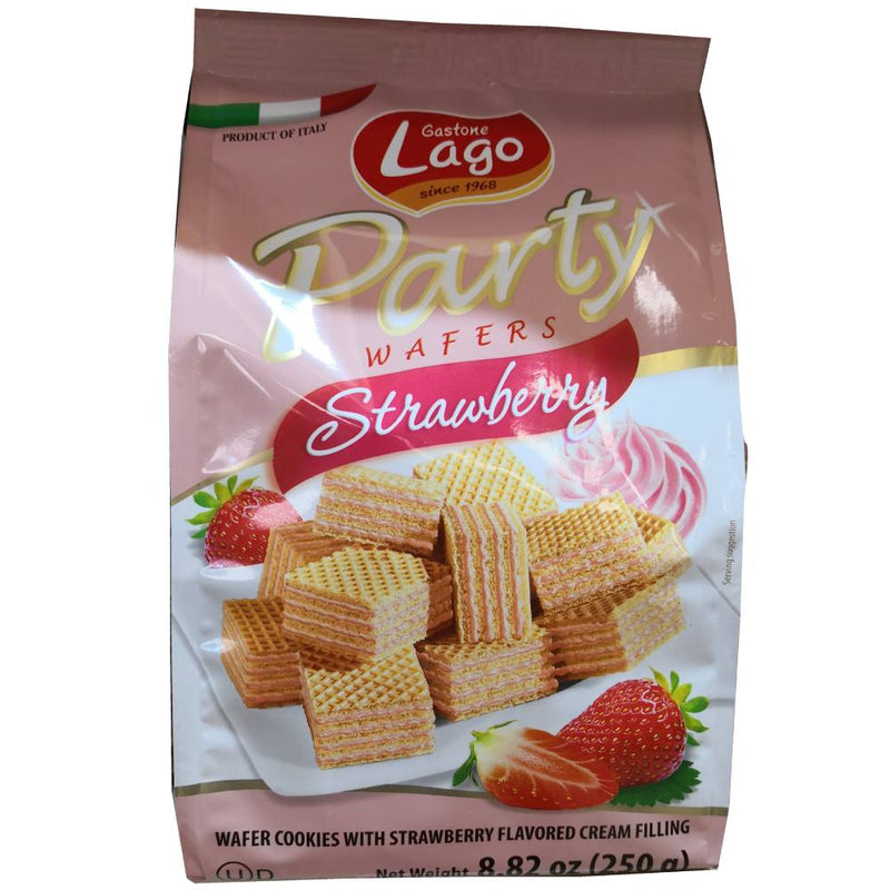 Lago 威化-草莓味 250g
