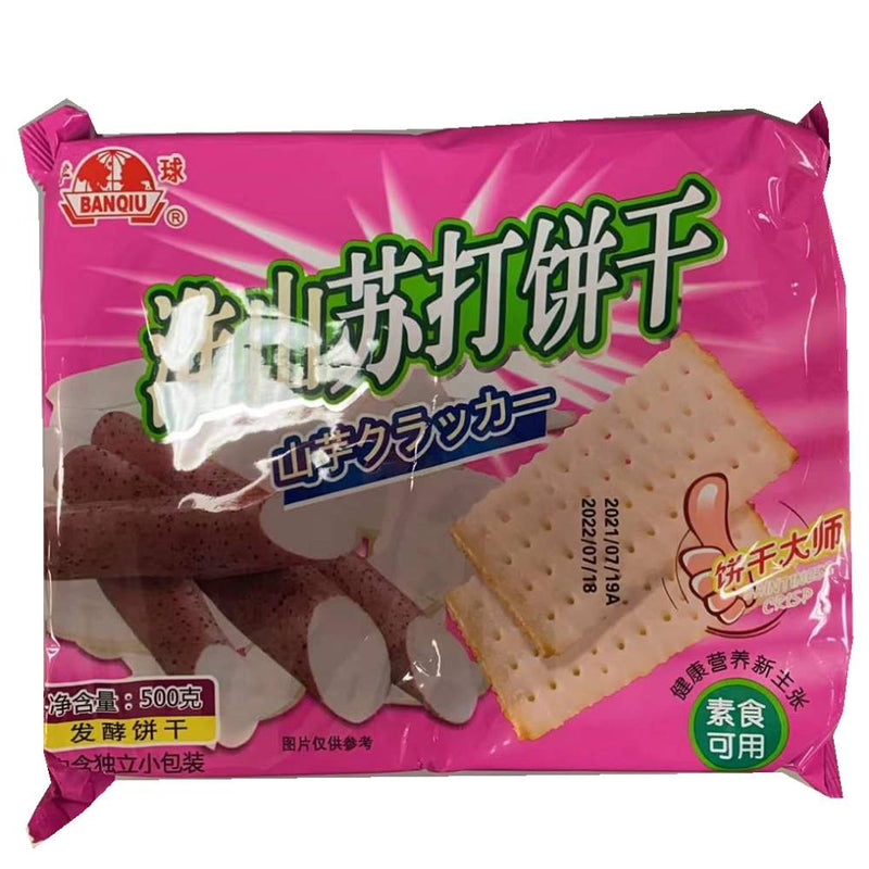 半球苏打饼干系列 - 淮山味 500g