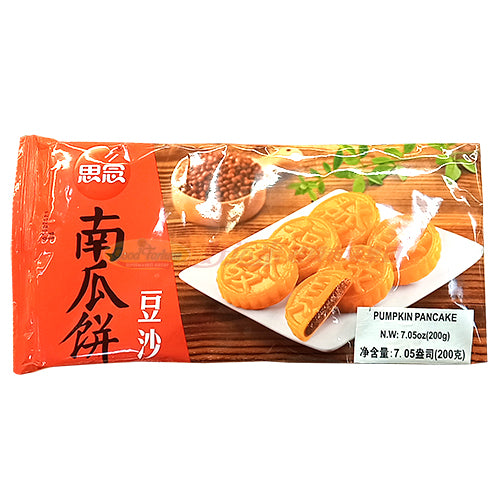 思念豆沙南瓜饼200g