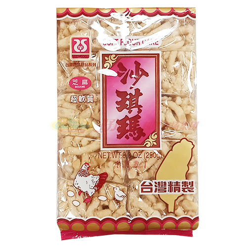 台湾西坞食品沙琪玛-芝麻味 250g