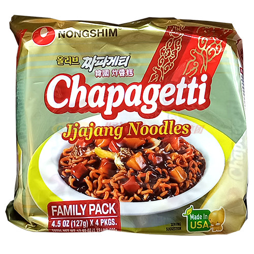NONGSHIM 农心 韩国炸酱面 4.5 OZ*4