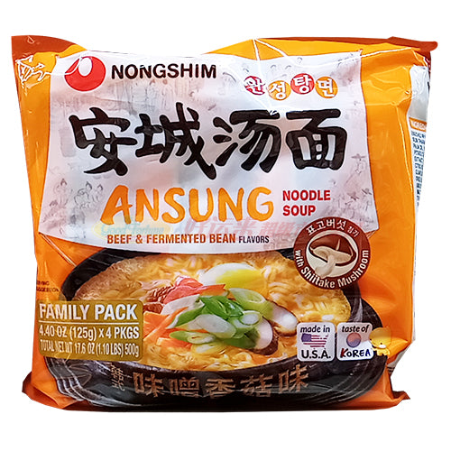 NONGSHIM 农心 安城汤面 4.4 OZ*4