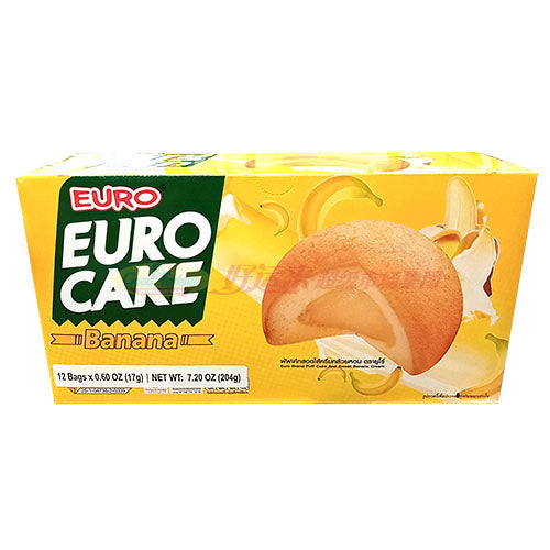 EURO 蛋糕-香蕉味 7.2 OZ