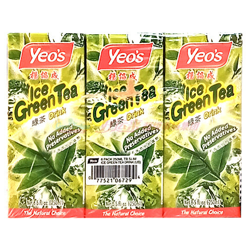 Yeo's杨协成6盒饮料系列 -  绿茶6包装