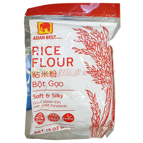 Asian Best Rice Flour 粘米粉 16 OZ