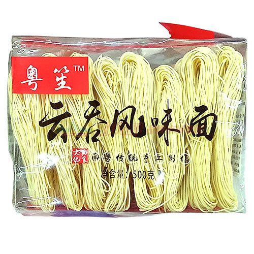 粤笙云吞风味面 500g