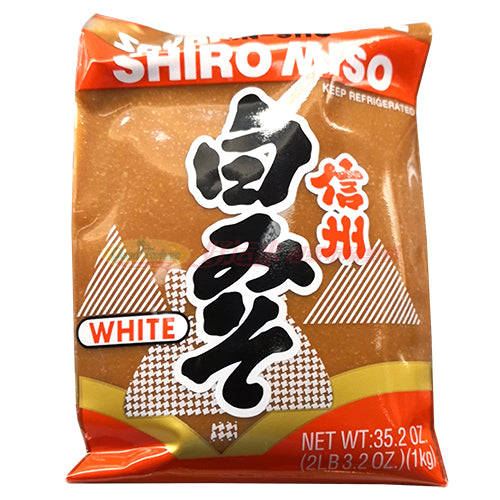 信州 袋装黄豆酱（白味噌） 1kg