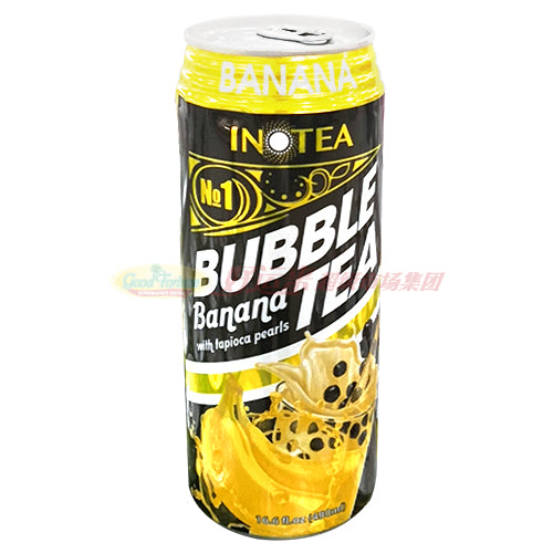 INOTEA 珍珠奶茶系列-香蕉味 16.6 FL OZ