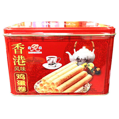 荣盛 香港风味鸡蛋卷 16 OZ
