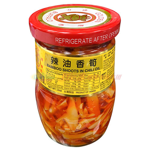 金牛辣油香笋 13 OZ