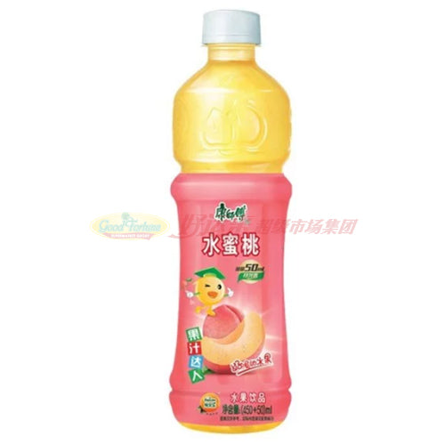 康师傅饮料系列 - 水蜜桃果汁 500ml