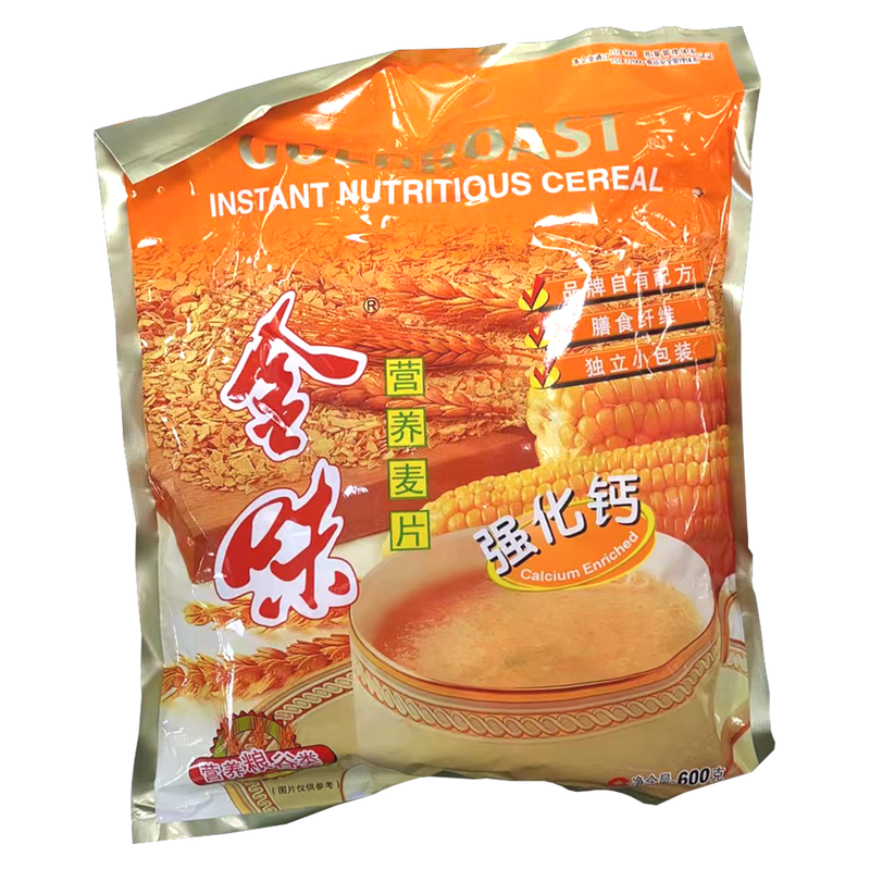 金味营养麦片 强化钙 600g