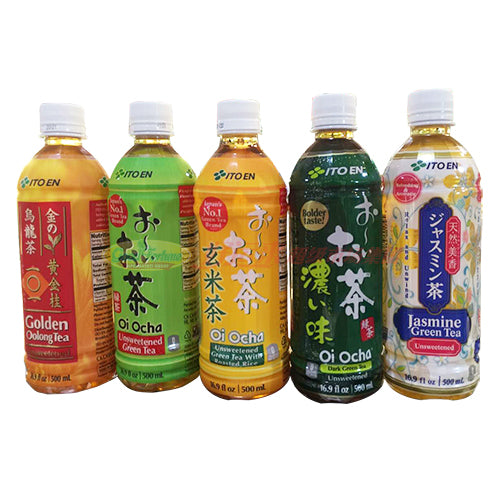 ITOEN 伊藤园玄米茶系列（口味随机）2 支（2*16.9 FL OZ）