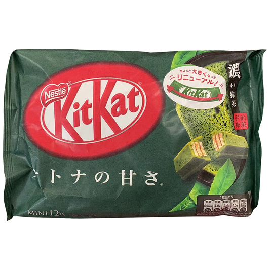 NESCAFE雀巢 - 抹茶巧克力威化饼原味（Mini 11枚）