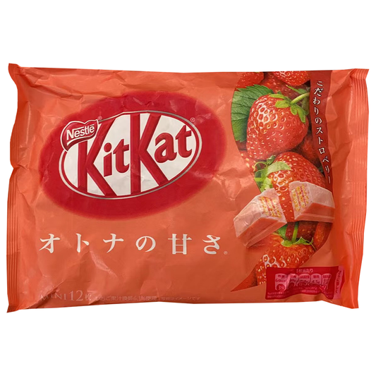 NESCAFE雀巢 - 草莓巧克力威化饼原味（Mini 11枚）