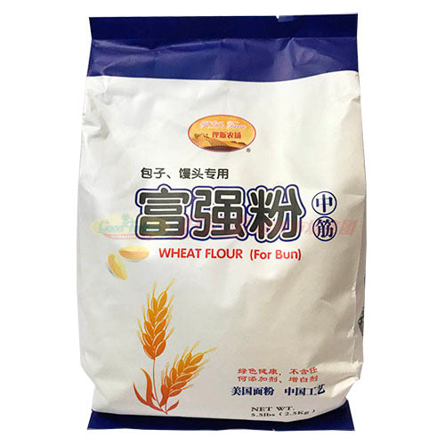 理斯农场富强粉-中筋 5.5 LBS