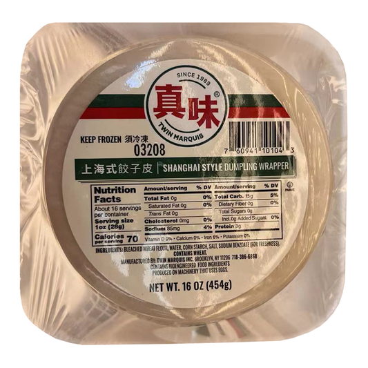 真味饺子皮系列 - 上海水饺皮 16 OZ