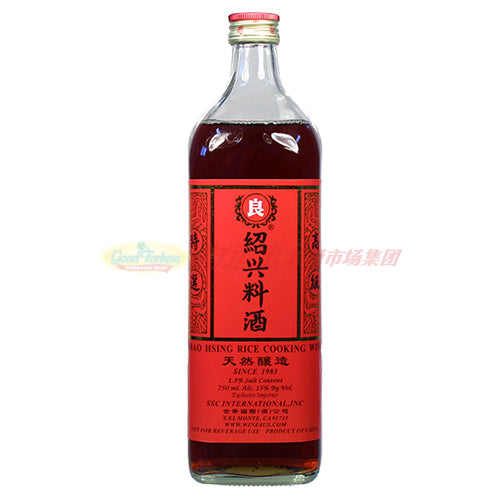 良字绍兴料酒 750ml